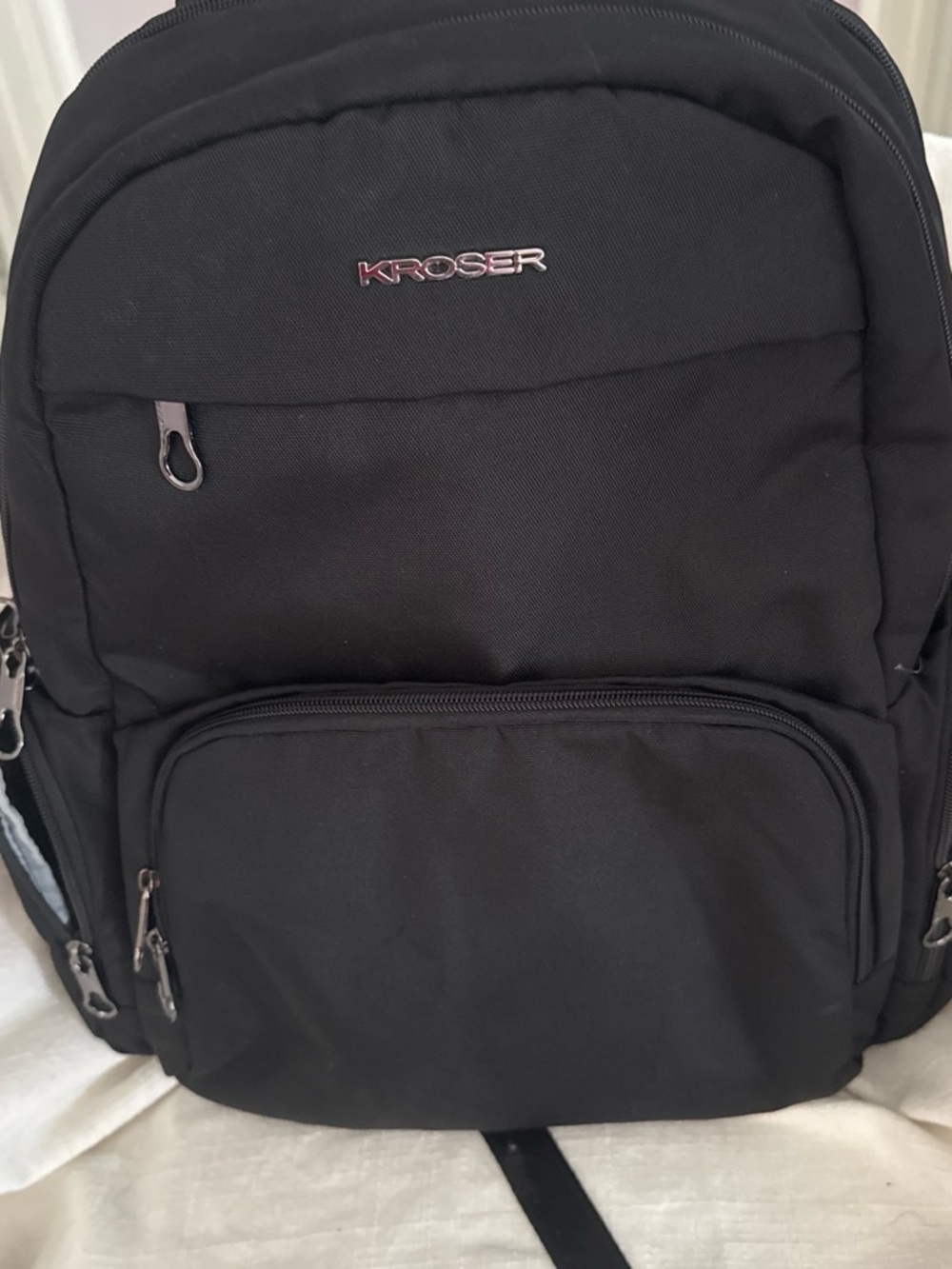 Kroser Black Men's Travel & Work Backpack